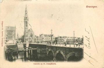 (300-150-039) Groningen Gezicht op St. Josephkerk beschikbaar voor biedingen