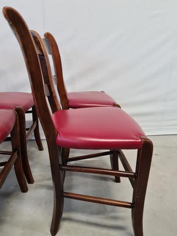 Vintage Eetkamerstoelen Set van 4 - Jaren 70 beschikbaar voor biedingen