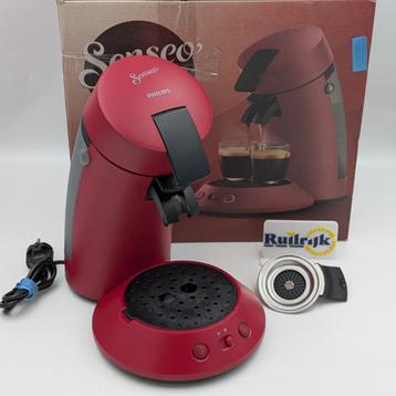 Philips Senseo Original Plus Deep Red - Showmodel beschikbaar voor biedingen