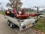 Nette tandemasser Plateau aanhanger !!, Auto diversen, Aanhangers en Bagagewagens, Ophalen of Verzenden, Zo goed als nieuw