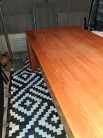 Mooie eikenhouten tafel - 190x100 cm, Huis en Inrichting, Tafels | Salontafels, 200 cm of meer, Zo goed als nieuw, Minder dan 50 cm