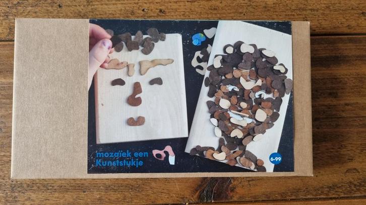 Pakje Plezier Mozaïek Kunststukje 6-99 jaar, Hobby en Vrije tijd, Knutselen, Nieuw, Knutselwerk, Ophalen of Verzenden