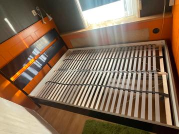 IKEA bedframe 140x200,  incl. lattenbodem | moet zsm weg - afbeelding 2