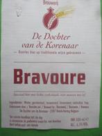 bieretiket Belgie 19-11 (F24) dochter vd korenaar, Verzamelen, Biermerken, Ophalen of Verzenden, Gebruikt, Overige typen, Overige merken