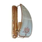 Vintage Lakro Amstelveen lotus wandlamp, Huis en Inrichting, Lampen | Wandlampen, -, -, Ophalen of Verzenden, Glas