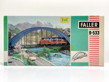 FALLER: B- 533 Boogbrug enkelspoor voor H0-spoor beschikbaar voor biedingen