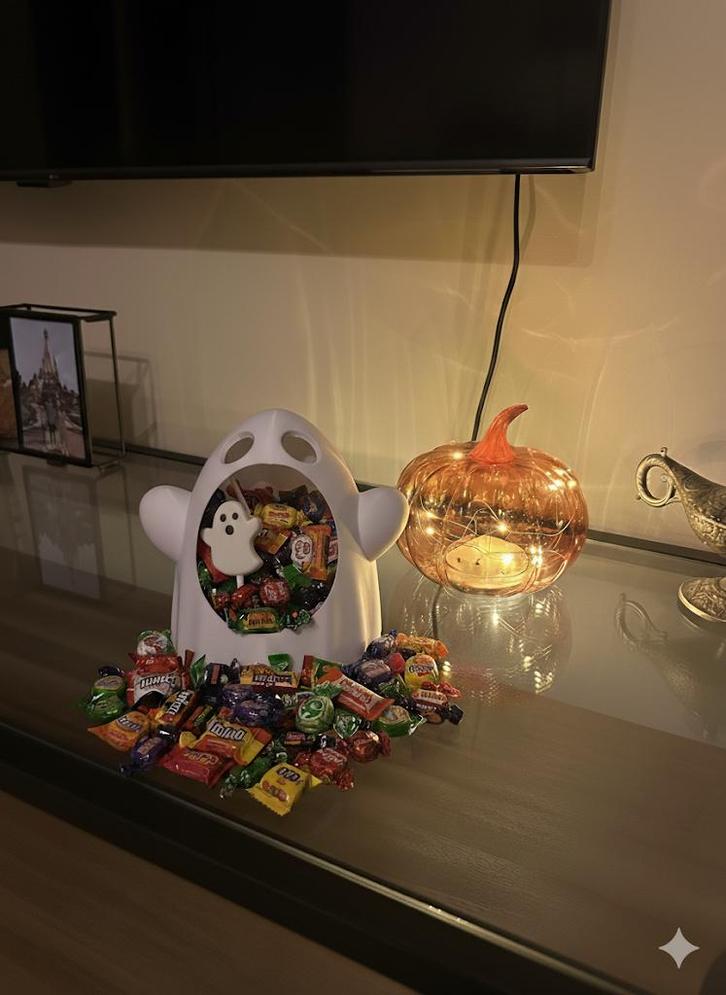 Super Leuke Halloween Spook Snoepkom!, Hobby en Vrije tijd, Feestartikelen | Verhuur, Nieuw, Halloween of Griezel, Ophalen of Verzenden