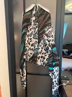 Hippie Trendy Sjaal met Dierenprint, Ophalen of Verzenden, Zo goed als nieuw, Maat 46/48 (XL) of groter, Sjaal
