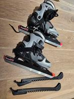 Raps V4 verstelbare schaatsen - Maat 32-35, Sport en Fitness, Schaatsen, Klapschaats, Gebruikt, Ophalen of Verzenden, Raps