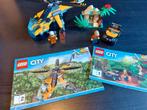 Lego City Jungle vrachthelicopter 60158, Ophalen of Verzenden, Zo goed als nieuw, Complete set, Lego