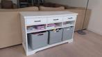 Sidetable/dressoir exclusief grijze bakken, Ophalen, Gebruikt, 25 tot 50 cm, 100 tot 150 cm