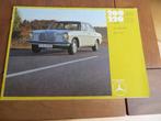 Folder Mercedes-Benz 200, 220 W115 /8 12-1969, Belgisch, Zo goed als nieuw, Mercedes-Benz, Mercedes, Ophalen of Verzenden