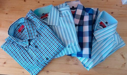 4 overhemden( LIV collection ) M (39/40), regular fit, ZGAN, Kleding | Heren, Overhemden, Zo goed als nieuw, Halswijdte 39/40 (M)