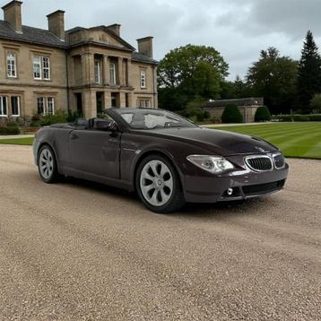 BMW 6-Serie Cabriolet 645Ci E64 Welly 1/18 Paars Zeer Mooi beschikbaar voor biedingen