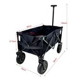 Travellife Bolderkar Luchtband - Opvouwbaar - Tot 75 kilo, Caravans en Kamperen, Ophalen of Verzenden, Opvouwbaar, Zo goed als nieuw