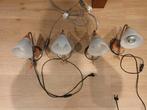 4x wandlampje, Ophalen of Verzenden, Gebruikt