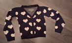 Lief vestje met hartjes - maat 158/164, Meisje, Kids, Trui of Vest, Ophalen of Verzenden