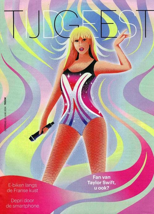 Taylor Swift in "Tijdgeest" - 29 juni 2024., Boeken, Tijdschriften en Kranten, Zo goed als nieuw, Muziek, Film of Tv, Ophalen of Verzenden