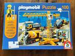 Playmobil puzzel Wegwerkzaamheden / bouwplaats (100 st), Kinderen en Baby's, Speelgoed | Kinderpuzzels, Meer dan 50 stukjes, Zo goed als nieuw