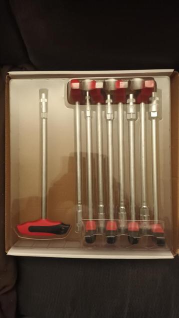 Nieuwe 9 delige Dopsleutelset , T grip beschikbaar voor biedingen