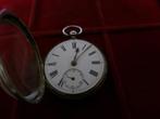 Zeldzaam Zakhorloge -English Fusee Silver JH (James Heales), Sieraden, Tassen en Uiterlijk, Horloges | Antiek, Overige merken