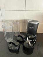 Nutribullet Blender met 2 Bekers, Witgoed en Apparatuur, Blenders, Ophalen of Verzenden, Gebruikt, Blender to go