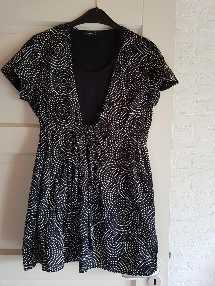 Dames Tuniek Miss Etam, Kleding | Dames, Blouses en Tunieken, Zo goed als nieuw, Maat 42/44 (L), Ophalen of Verzenden