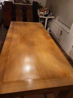 Eikenhouten eettafel 100x220x80, Huis en Inrichting, Tafels | Eettafels, Ophalen, 100 tot 150 cm, Eikenhout, 200 cm of meer