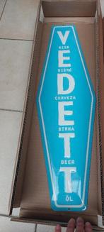 Emaillebord Vedett blauw, Ophalen of Verzenden, Nieuw, Reclamebord, Plaat of Schild, Overige merken