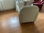 Room witte dames fauteuil, Huis en Inrichting, Fauteuils, Ophalen of Verzenden, Gebruikt