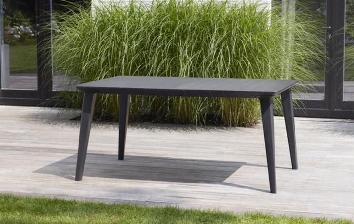 Allibert tuintafel Lima, Tuin en Terras, Tuintafels, Gebruikt, Rechthoekig, Kunststof, Ophalen
