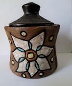 Yvette Manoy ( 1929-2018) vintage grote dekselpot, Ophalen of Verzenden