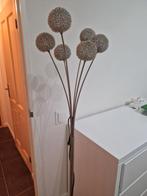 Set van 4 artistieke lampen (zilveren metalen bollen), Ophalen, Gebruikt, Artistiek, Metaal