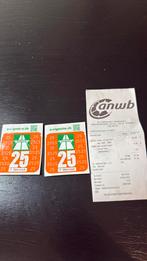 Vignet zwitserland te koop 1x., Tickets en Kaartjes, Eén persoon