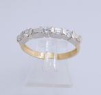 14 karaat Gouden Ring Baguette Alliance Damesring M18.25, Verzenden, Nieuw, Dame, Info@juwelenwereld.nl