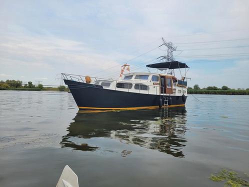 Ten Broeke kruiser 10.50 meter, Watersport en Boten, Motorboten en Motorjachten, Gebruikt, Staal, 9 tot 12 meter, Diesel, Binnenboordmotor