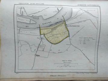 077 / Katendrecht / Litho  1867  Kuyper ZH beschikbaar voor biedingen