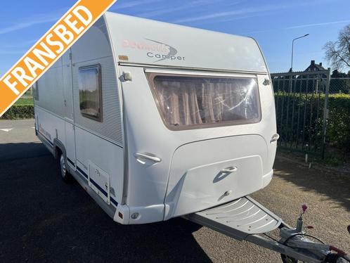 Dethleffs Camper 510 DB - Voortent - Fietsdrager - Vast bed, Caravans en Kamperen, Caravans, Bedrijf, tot en met 4, Rondzit, Dethleffs
