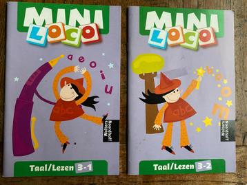 Mini Loco Boekjes Taal/Lezen 3-1 en 3-2, zgan beschikbaar voor biedingen
