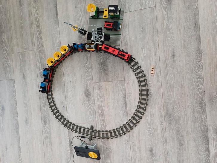 Lego System Trein 9V 4565 met Extra's, Kinderen en Baby's, Speelgoed | Duplo en Lego, Zo goed als nieuw, Ophalen of Verzenden