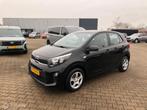 Kia Picanto 1.0 DPi 4DRS AIRCO CRUISE START STOP, Auto's, Stof, Gebruikt, 4 stoelen, Zwart