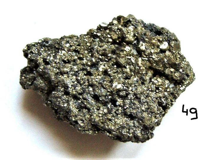 pyriet XL 2 voor 4,50 fools gold 126 idioten goud piriet 78g, Verzamelen, Mineralen en Fossielen, Mineraal, Ophalen of Verzenden