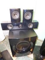 boxen set van LG bestaat uit 6 boxen, Audio, Tv en Foto, Luidsprekers, Ophalen, Minder dan 60 watt, Front, Rear of Stereo speakers