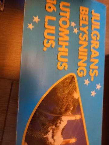 Vintage Kerstboomverlichting 16 lampjes beschikbaar voor biedingen