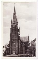 Nederhorst den Berg (NH) R.K. Kerk ca. 1950, Verzamelen, Ansichtkaarten | Nederland, Verzenden, 1940 tot 1960, Ongelopen, Noord-Holland