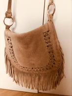 Hippe Boho schoudertas met franjes, Sieraden, Tassen en Uiterlijk, Ophalen of Verzenden, Beige