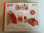 Goki Badkamerset Poppenhuis, Verzamelen, Poppenhuizen en Toebehoren, Ophalen of Verzenden, Nieuw, Sanitair