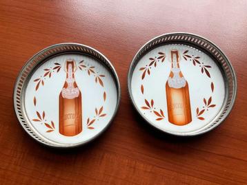 Brocante onderzetters ARTOIS beschikbaar voor biedingen