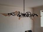 leuke metalen hanglamp met 8 kapjes, Huis en Inrichting, Ophalen, Zo goed als nieuw, Metaal, 50 tot 75 cm