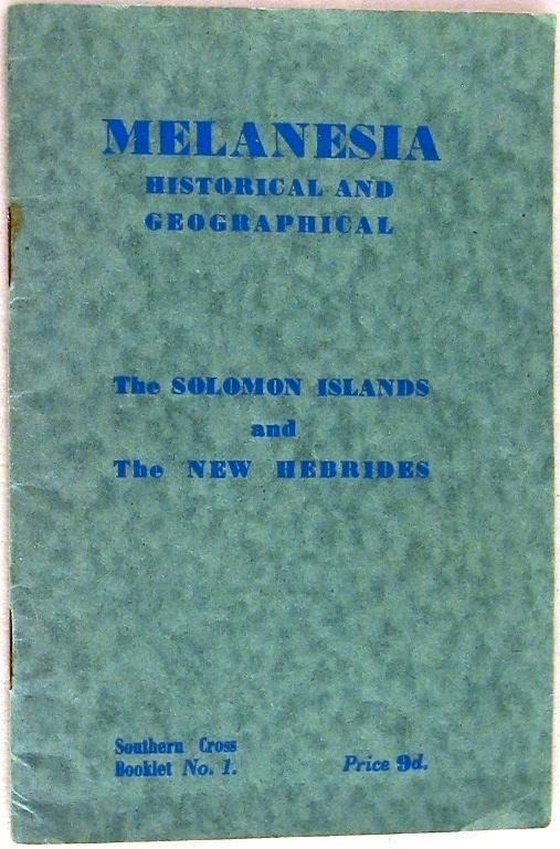 Melanesia Solomon Islands & New Hebrides PB Pacific, Antiek en Kunst, Antiek | Boeken en Bijbels, Ophalen of Verzenden